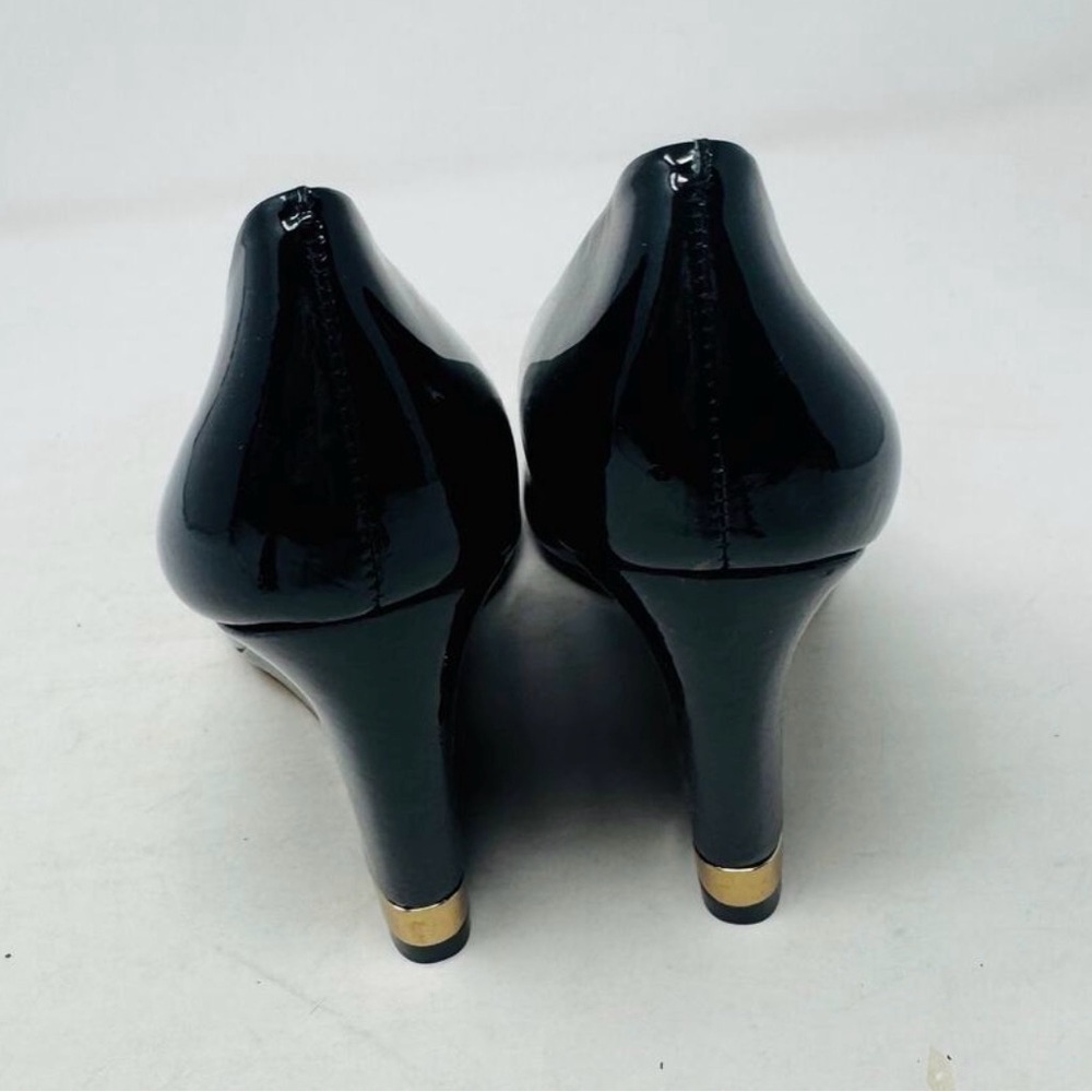 Tory Burch Black Patent Leather Heels - Picture 11 of 14